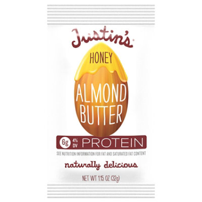 Justins Almond Butter Honey - 1.15 Oz
