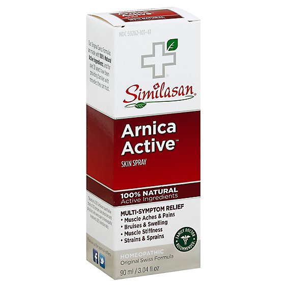 Similasan Skin Spray Arnica Active - 3.04 Fl. Oz.