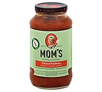 Moms Pasta Sauce Traditional Jar - 26 Oz