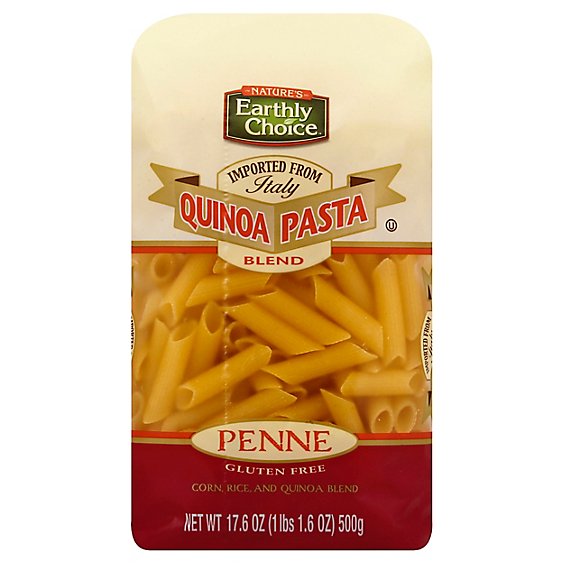 Natures Earthly Choice Quinoa Pasta Blend Gluten Free Penne - 17.6 Oz
