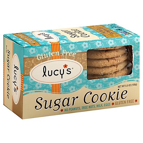 Lucys Gluten Free Sugar Cookies - 5.5 Oz