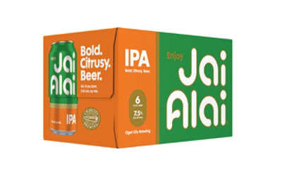 Cigar City Jai Alai IPA In Cans - 6-12 Oz - Image 2