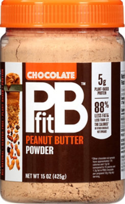 Pbfit Peanut Butter Powder Chocolate - 15 Oz - Image 2