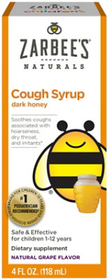 Zarbees Ntrl Childrens Cough Syrup All - 4 Fl. Oz.