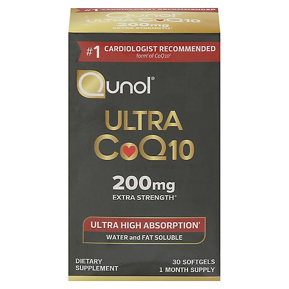 Qunol Ultra Coq10 100 Mg Softgels - 30 Count