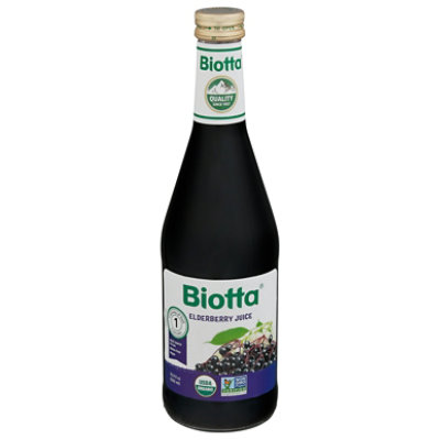 Biotta Juice Elderberry Org - 16.9 Oz