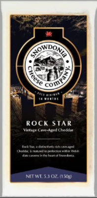 Snow Donia Cave Aged Rockstar Cheddar - 5.3 Oz. - Image 1