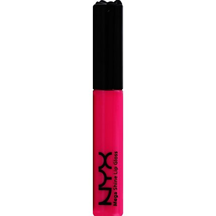 Nyx Mega Shine Lip Glosslly Pink - .37 Oz - Image 2
