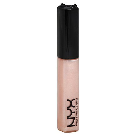 Nyx Mega Shine Lip Gloss Rose - .37 Oz