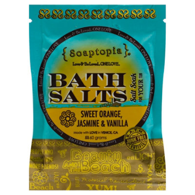 Soaptopia Salt Soak Beauty - 60 Gram