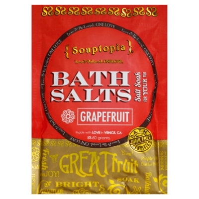 Soaptopia Salt Soak Grapefruit - 60 Gram