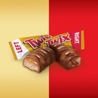 Twix Fun Size Caramel Cookie Chocolate Bars Bulk Candy Bag -  10.83 Oz - Image 3