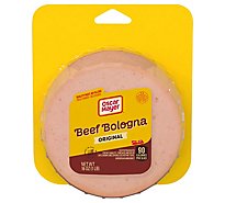 Oscar Mayer Beef Bologna Sliced Lunch Meat Pack - 16 Oz