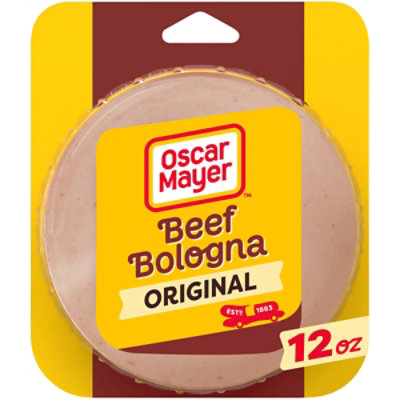 Oscar Mayer Beef Bologna Sliced Lunch Meat - 12 Oz - Image 1