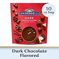 Ghirardelli Dark Chocolate Flavored Melting Wafers - 10 Oz - Image 1