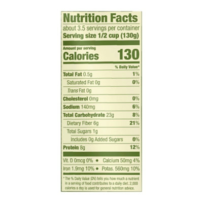 Green Valley Organics Beans Black Pouch - 15.5 Oz - Image 3