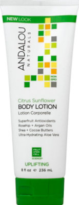 Andalou Naturals Body Lotion Citrus Virbena - 8 Oz - Image 1