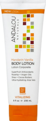 Andalou Naturals Mandarin Vanilla Vitalizing Body Lotion - 8 Oz - Image 1