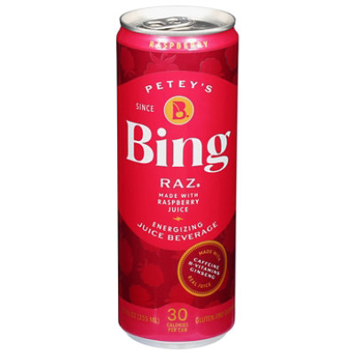 Bing Raz Drink Raspberry Juice - 12 Fl. Oz. - Image 1