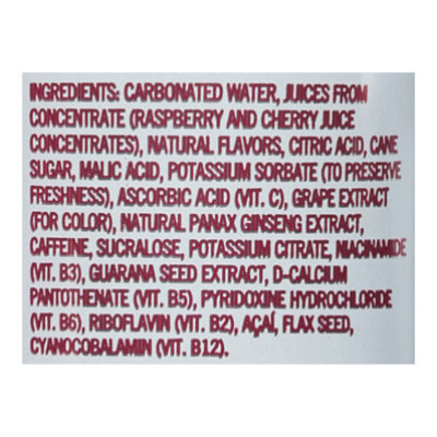 Bing Raz Drink Raspberry Juice - 12 Fl. Oz. - Image 4