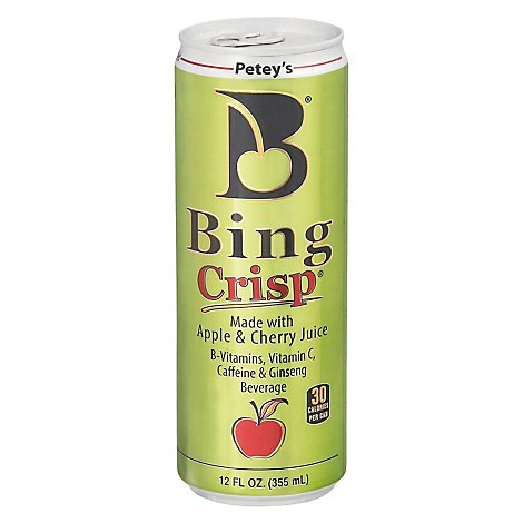 Bing Crisp Drink Apple & Cherry Juice - 12 Fl. Oz.