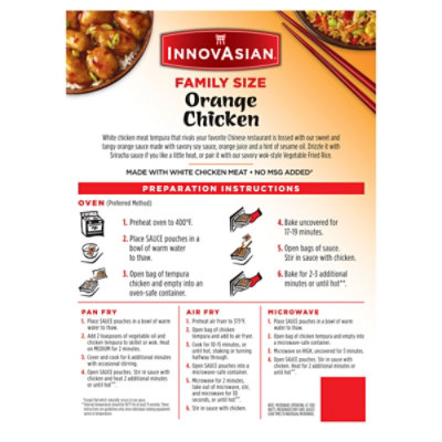 InnovAsian Family Size Orange Chicken - 36 Oz - Image 6