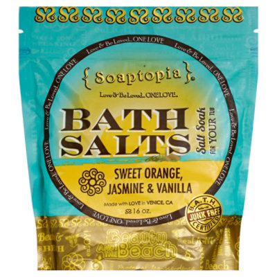 Soaptopia Salt Soak Beauty - 16 Oz - albertsons