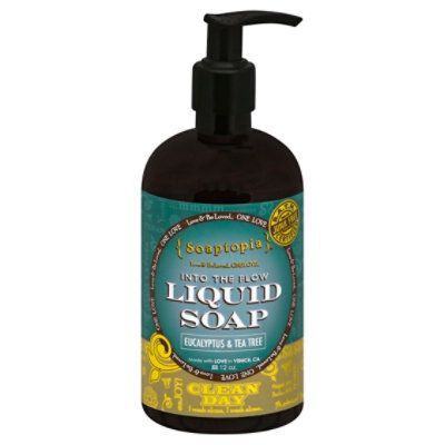 Soaptopia Eucalyptus & Tea Tree Liquid Soap - 12 Oz