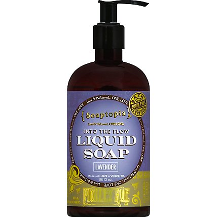 Soaptopia Lavender Liquid Soap - 12 Oz - Image 2