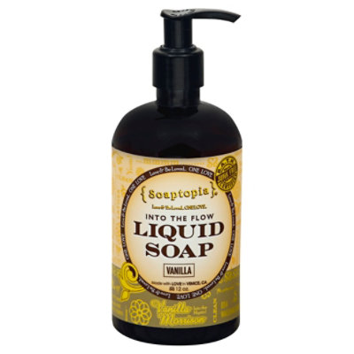 Soaptopia Vanilla Liquid Soap - 12 Oz - Image 1