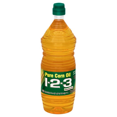 1-2-3 Corn Oil Pure - 33.8 Fl. Oz.