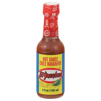 El Yucateco Sauce Hot Red Chile Habanero Bottle - 4 Fl. Oz. - Image 3