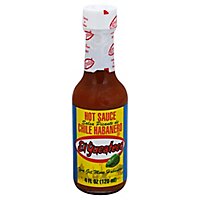 El Yucateco Sauce Hot Red Chile Habanero Bottle - 4 Fl. Oz. - Image 1
