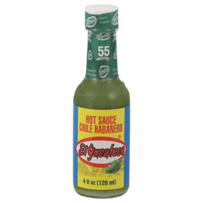 El Yucateco Sauce Hot Green Chile Habanero Bottle - 4 Fl. Oz. - Image 3