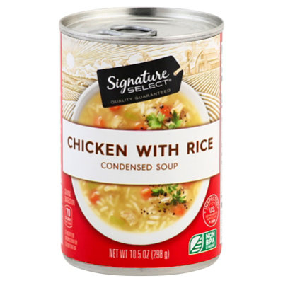 Signature SELECT Chicken With Rice Condensed Soup - 10.5 Oz