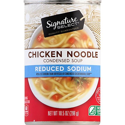 Signature SELECT Soup Condensed Chicken Noodle 98% Fat Free - 10.5 Oz - Image 2