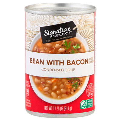 Signature SELECT Condensed Bean With Bacon Soup - 11.25 Oz