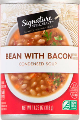 Signature SELECT Condensed Bean With Bacon Soup - 11.25 Oz - Image 2