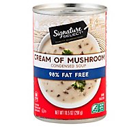 Signature SELECT Soup Condensed 98% Fat Free Cream of Mushroom - 10.5 Oz