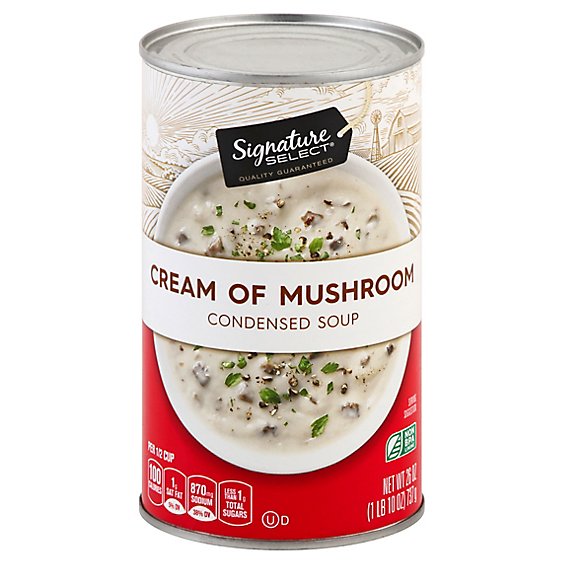 Signature SELECT Soup Condensed Cream of Mushroom - 26 Oz