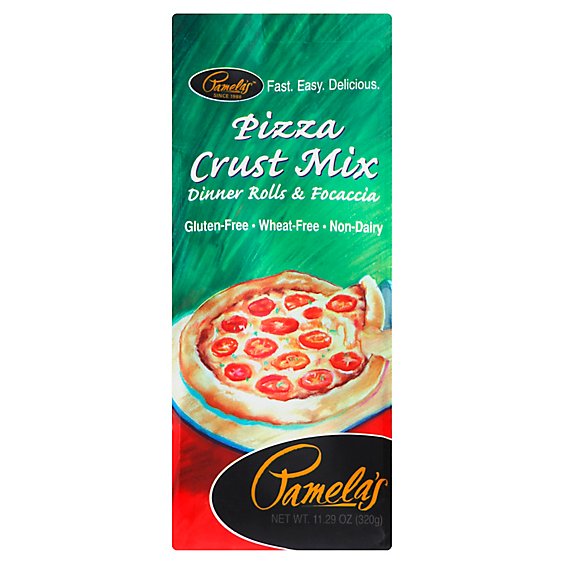 Pamelas Pizza Crust Mix - 11.29 Oz
