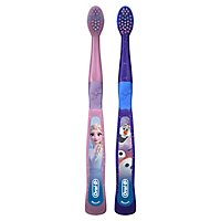 Oral-B Kids Toothbrush Kids 3+ Disney Frozen Soft Bristles - 2 Count - Image 2