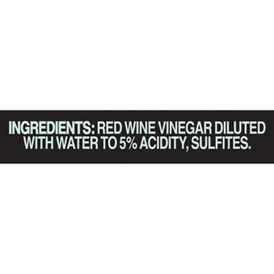 Heinz Gourmet Red Wine Vinegar Bottle - 12 Fl. Oz. - Image 7