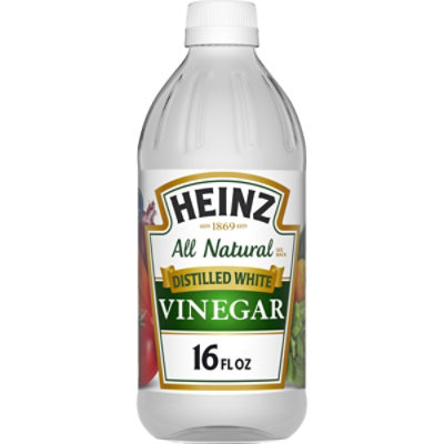 Heinz All Natural Distilled White Vinegar with 5% Acidity - 16 Fl. Oz. - Image 1