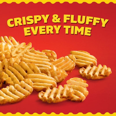 Ore-Ida Extra Crispy Waffle Fries - French Fried Potatoes - 22 Oz - Image 3