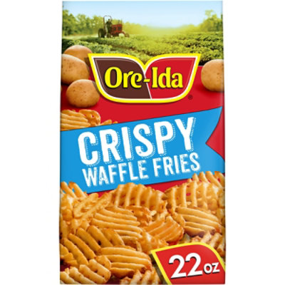 Ore-Ida Extra Crispy Waffle Fries - French Fried Potatoes - 22 Oz - Image 1