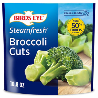 Birds Eye Steamfresh Broccoli Cuts Frozen Vegetables - 10.8 Oz - Image 1