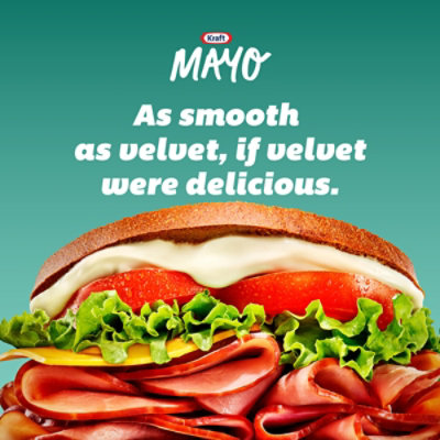Kraft Real Mayo Creamy & Smooth Mayonnaise - 12 Fl. Oz. - Image 2