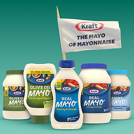 Kraft Real Mayo Creamy & Smooth Mayonnaise Bottle - 12 Fl. Oz. - Image 7