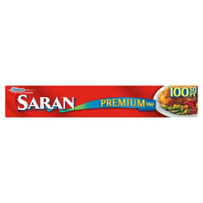 Saran Premium Wrap Plastic Film 100 Square Feet - 1 Count - Image 2